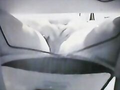 Hidden cam under desk of my mom catches her fingering